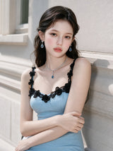 Romantic Queen Piercing - Light Sapphire [STAYC Isa Piercing]