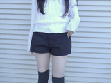 ブラックショートパンツ