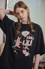 ソフトバニー半袖Tシャツ