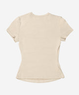 JUST ONE BITE Slim-Fit Tee #Skin