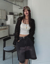 Chase Net Collar Cardigan