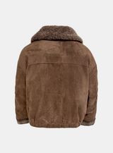 Rowen Suede Fur Collar Jumper