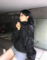 サマー トランスルーセント ウィンドブレーカー