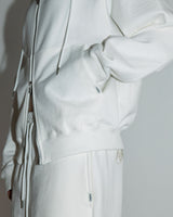 BDM Hoodie Zip Up Jacket Cloud Dancer
