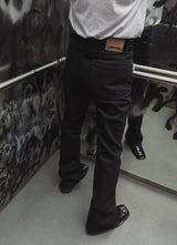 [MADE] Dews black bootcut denim