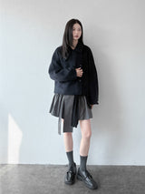  DOUBLE BUTTON WOOL COAT