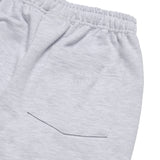 24FW ROUND SCRIPT BOUCLE LOGO PANTS GREY