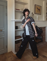 Aren embroidery training pants