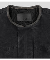  Hard Canvas Western Vest [ CHARCOAL ]