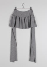 FLARE TIE SKIRT