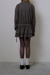 Sandy check onepiece_brown