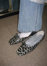 LEOPARD FLAT SHOES