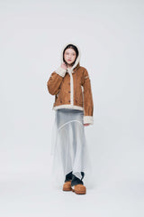 ADORABLE HOOD MUSTANG / CAMEL