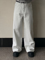 Bajo Side Seam Denim Pants