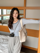 Cozy Cashmere Cable U-neck Knit (6color)