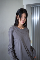 Layered Top Grey