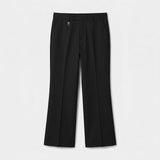 2way hidden extend bootcut slacks black