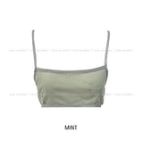 Glits see-through mesh strap bustier