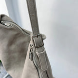 Mist Suede Shoulder Bag