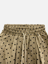 Polka Dot Wide Balloon Pants (2c)