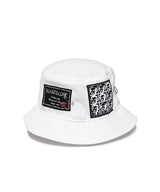 BBD Anxiety Patch Bucket Hat (White)