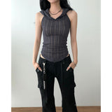 Knit Hood Sleeveless