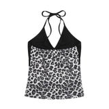 Luni Contrast Leopard Camisole