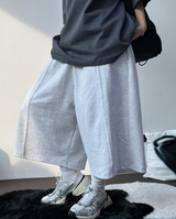 サイクルカーブバルーン7ロングバミューダ 🩶🖤🤍4カラー