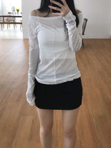 Lizzy Unbalanced T-shirt (4 colors)