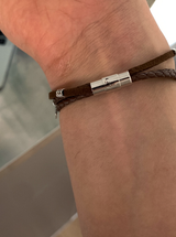 Bead Milano Leather Bracelet