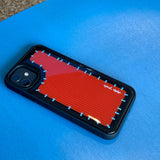 Color Pocket (orange) Phone case (epoxy bumper)