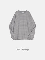 Lower stripe long sleeves 3color