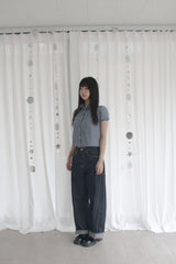 Wave point denim