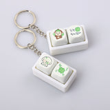 Lucky Charm Fidget Keycap Keychain
