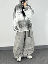 buckle pigment cargo pants