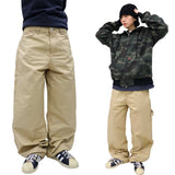 Semi-Wide Patch Carpenter Pants