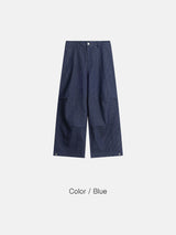 Ruton Pintuck Wide Stripe Pants 2C