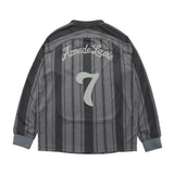 25SS STRIPE FOOTBALL JERSEY BLACK
