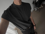 ASCLO Mock Neck French Sleeve T (3color)