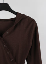 SNAP HOOD TEE