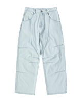 26SS STUDDED BALLOON FIT DENIM PANTS 