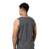 24SS BLACK TAPE  SLEEVELESS (CHARCOAL)