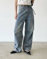 dau pintuck washing denim