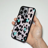 Soft Pop Leopard Phone Case Pale Blush (BK_Epoxy)