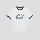 LEGACY RINGER T SHIRT - NAVY