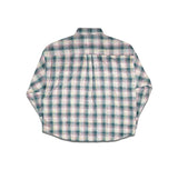 Cross-check seersucker shirt