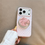 Luxury Stone Pattern Magnetic iPhone Case