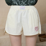 Heart Maltese Nylon Short Pants
