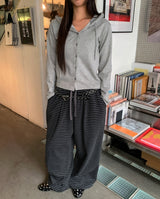 Wearing ストライプバンディングパンツ
