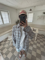Miko Over Check Shirt
